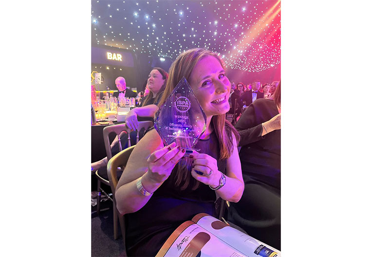 Winner of the Diversity, Equity & Inclusion Champion Award