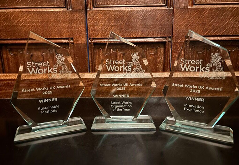 Winner of the Innovation Excellence, Sustainable Methods, Streetworks Organisation