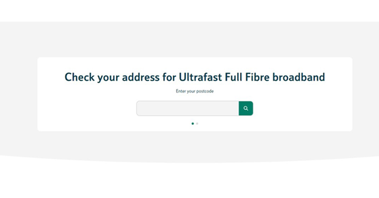 Image of the Openreach postcode checker