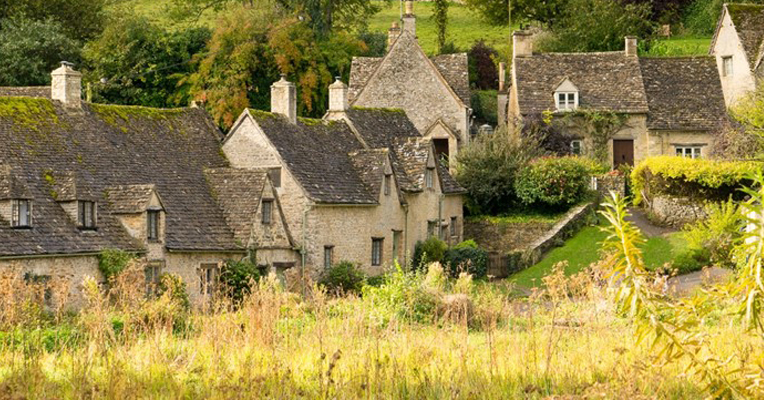 Image of a rural village