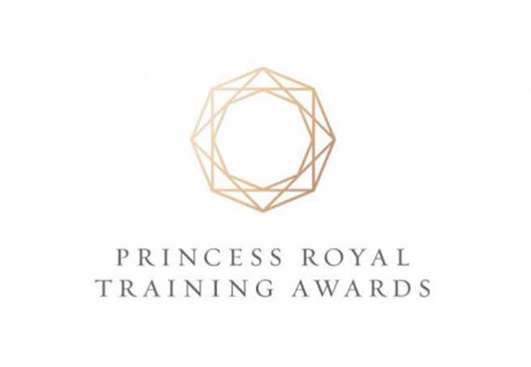 Princess Royal Training awards logo