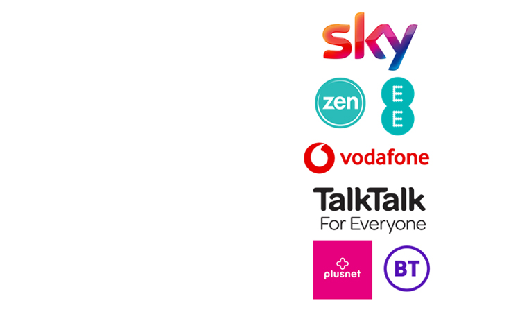 Superfast service provider logos
