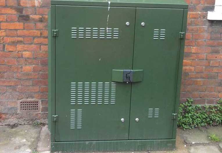 Openreach DSLAM cabinet Openreach Cabinet type Steel DSLAM