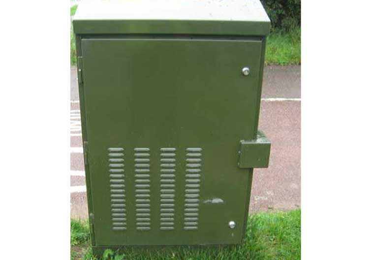 Openreach DSLAM 1 type cabinet Openreach Cabinet type Steel DSLAM 2