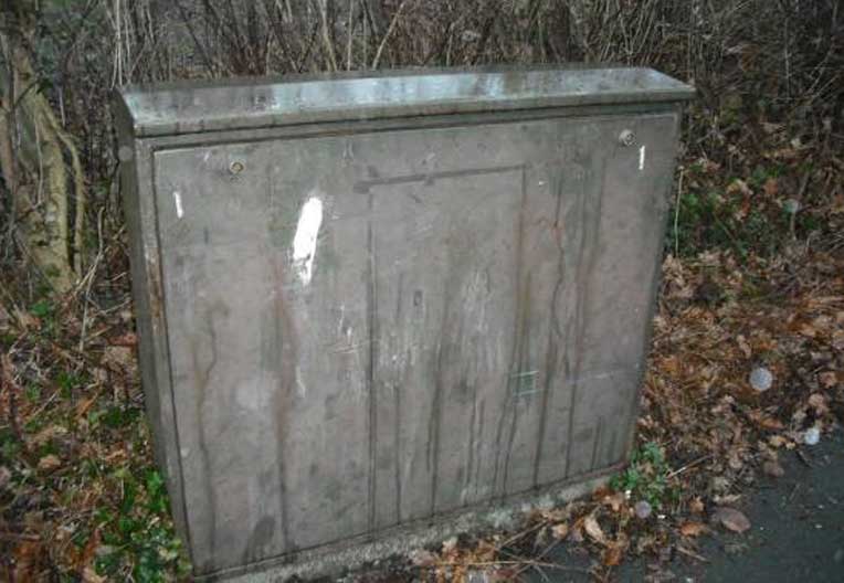 Openreach cabinet type Steel 2 Openreach Cabinet type Steel 2