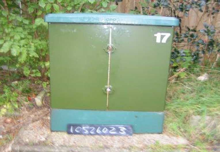 Openreach cast iron 2 type cabinet Openreach cast iron 2 type cabinet