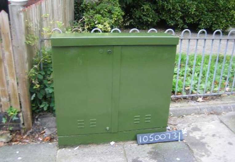 Openreach cabinet type Steel 3 Openreach Cabinet type Steel 3