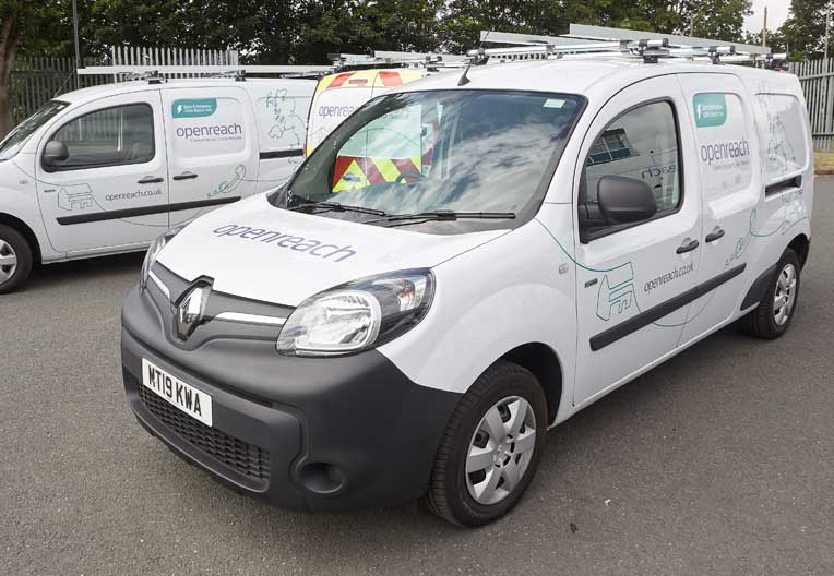 Clive Selley, CEO Openreach, talks about converting the fleet to electric vehicles.