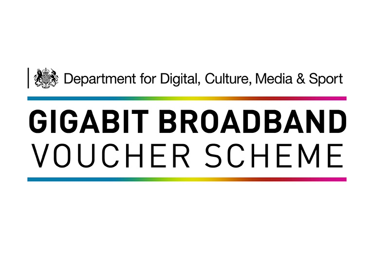 logo for gigabit broadband voucher scheme
