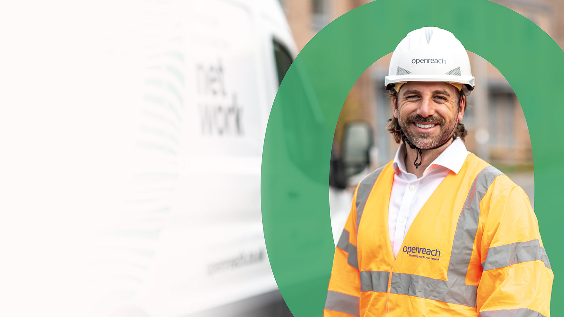 Openreach engineer working on a copper broadband connection