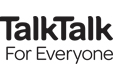 TalkTalk's logo and website link