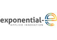  Exponential E logo and website link