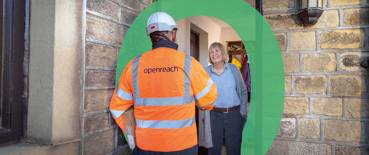 Switching broadband provider Openreach support 