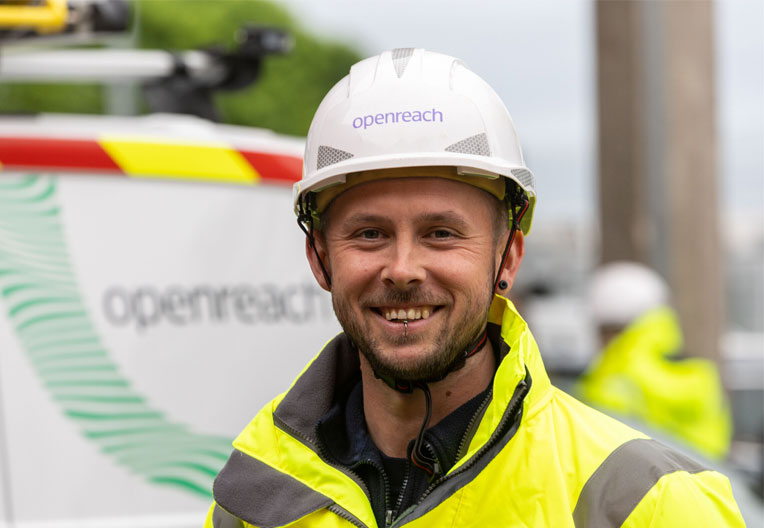 Openreach engineer pre-visit