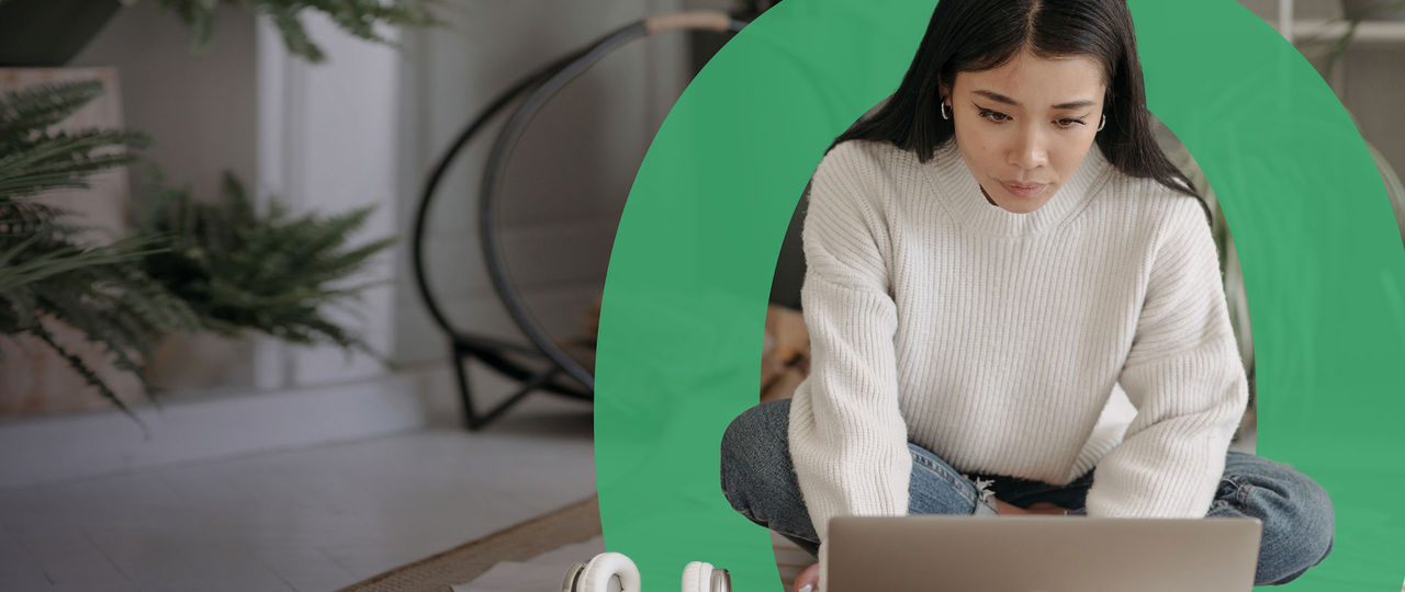 Openreach engineer with equipment outside a property