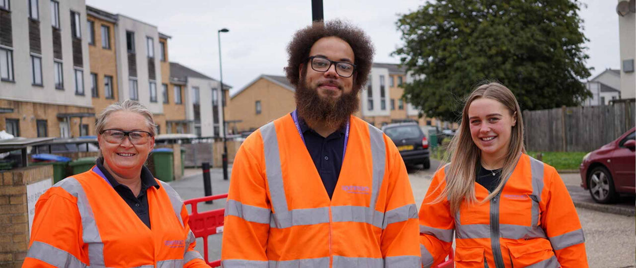 Special engineers working in public