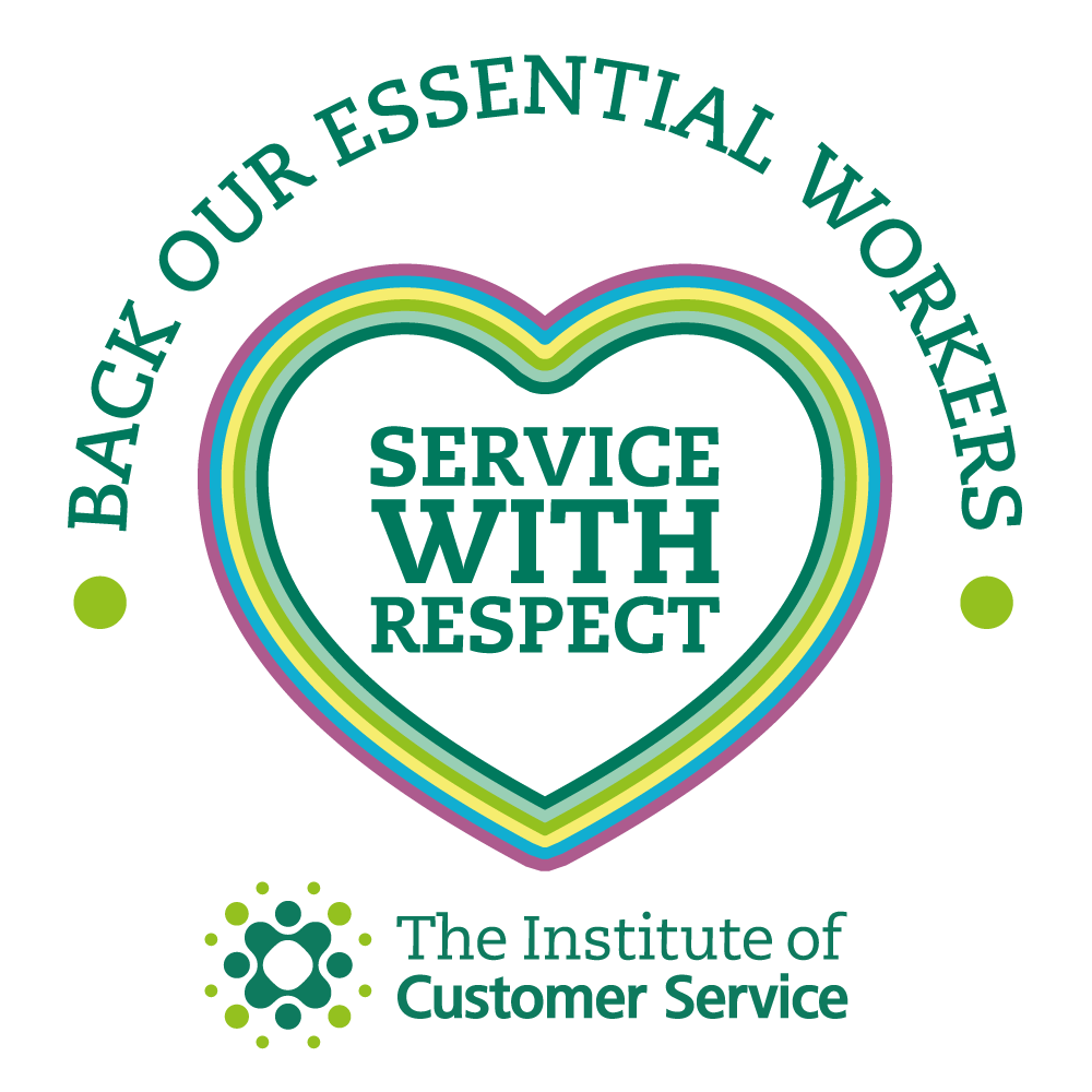 Service with respect logo