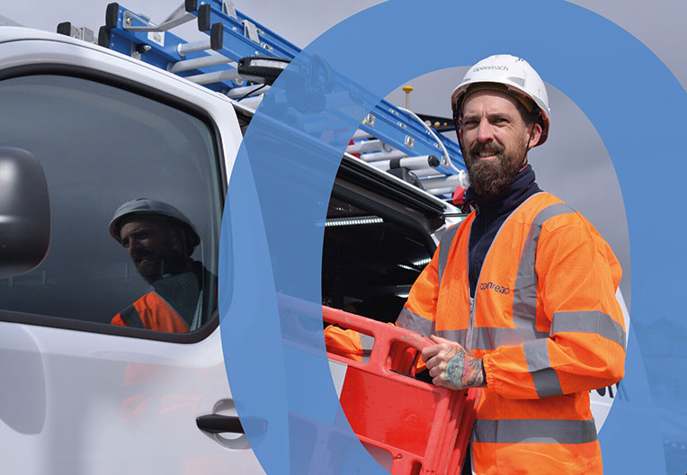 Ozone Engineer taking out barricade
