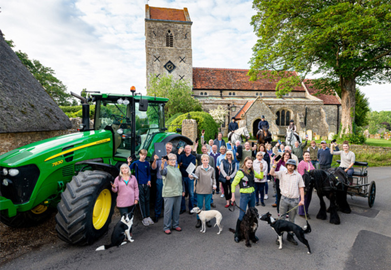 Image of Lillingstone villagers