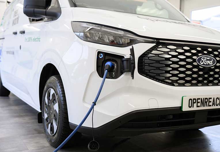 Openreach partners with myenergi to power electric fleet