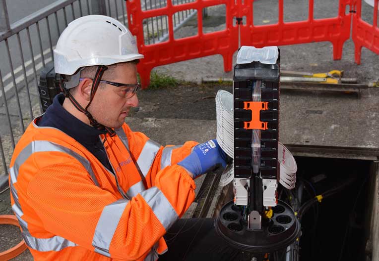 Openreach installing Full Fibre broadband in Bannockburn