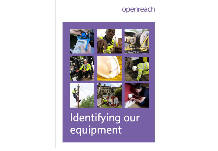 Front cover image of the identifying our equipment guide