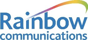 Rainbow communication logo